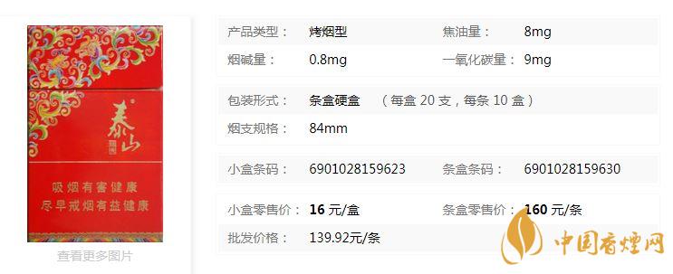 泰山錦秀多少錢一包2020價格？泰山錦秀香煙價格2020