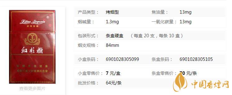紅杉樹精品香煙多少錢？紅杉樹精品香煙價格一覽
