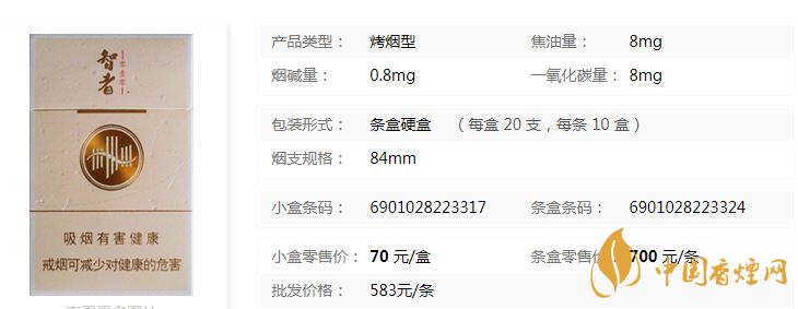 黃山智者多少錢一包價(jià)格？黃山智者香煙價(jià)格一覽