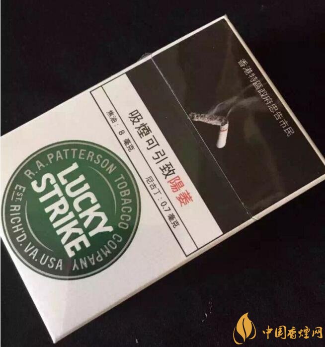 2018十大口感好的女士香煙，香煙口感排行榜